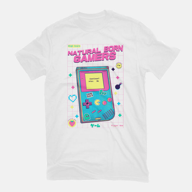 Natural Born Gamers-Unisex-Basic-Tee-Jelly89