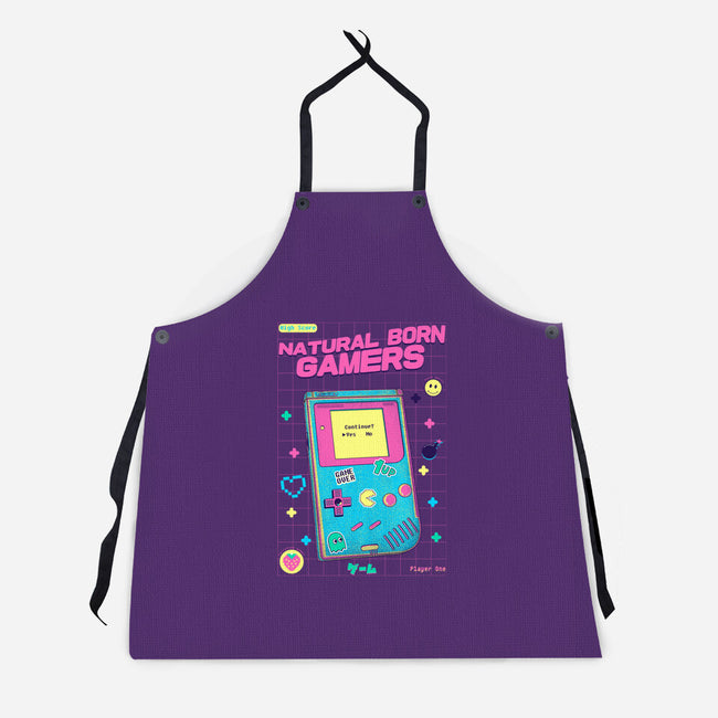 Natural Born Gamers-Unisex-Kitchen-Apron-Jelly89