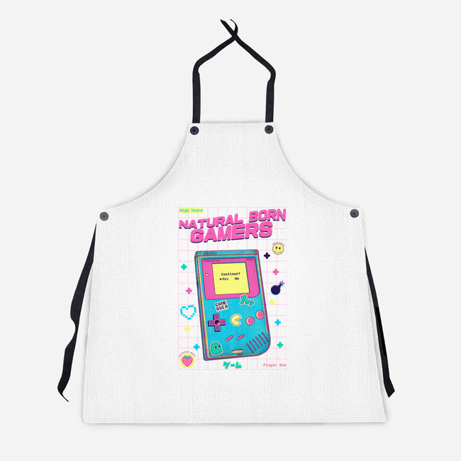 Natural Born Gamers-Unisex-Kitchen-Apron-Jelly89