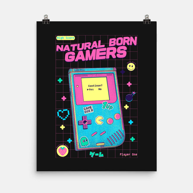 Natural Born Gamers-None-Matte-Poster-Jelly89