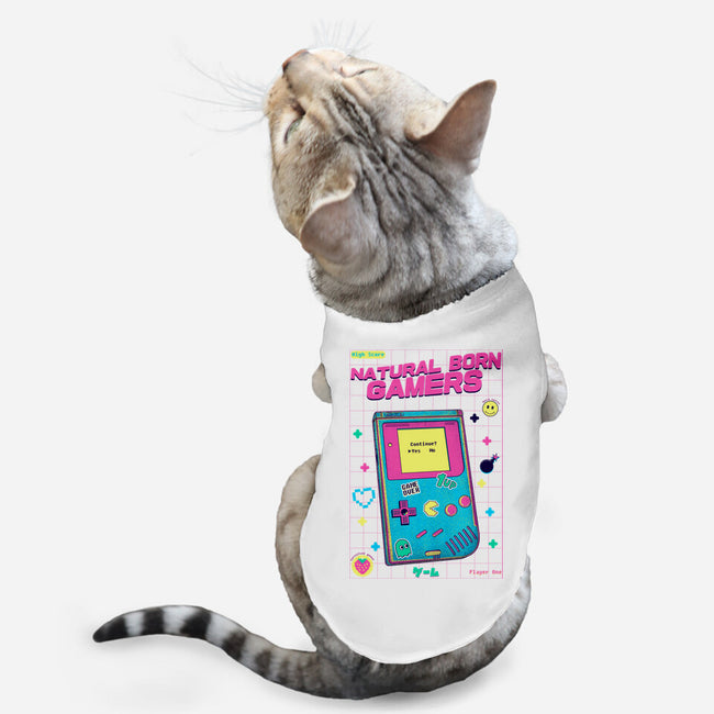 Natural Born Gamers-Cat-Basic-Pet Tank-Jelly89