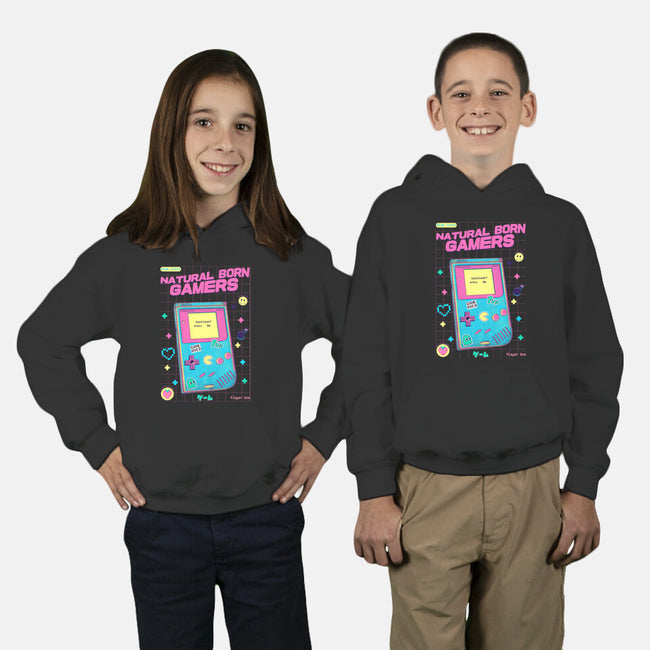 Natural Born Gamers-Youth-Pullover-Sweatshirt-Jelly89