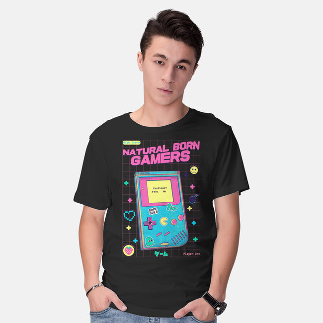 Natural Born Gamers-Mens-Basic-Tee-Jelly89