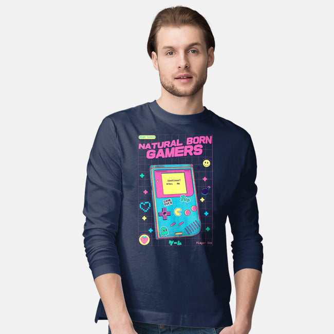 Natural Born Gamers-Mens-Long Sleeved-Tee-Jelly89