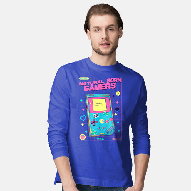 Natural Born Gamers-Mens-Long Sleeved-Tee-Jelly89