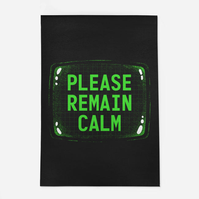 Please Remain Calm-None-Outdoor-Rug-rocketman_art