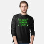 Please Remain Calm-Mens-Long Sleeved-Tee-rocketman_art