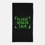 Please Remain Calm-None-Beach-Towel-rocketman_art