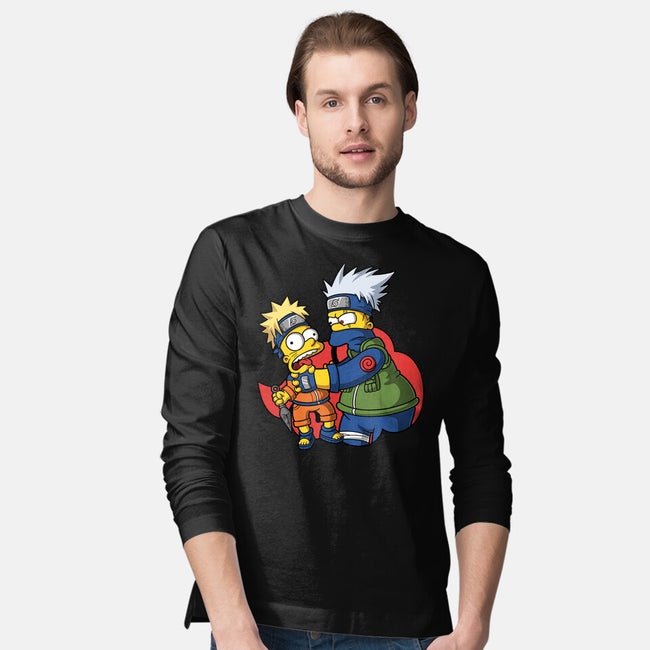 Why You Little Shinobi-Mens-Long Sleeved-Tee-Barbadifuoco