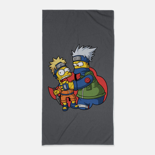 Why You Little Shinobi-None-Beach-Towel-Barbadifuoco