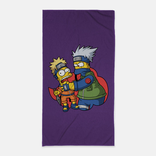 Why You Little Shinobi-None-Beach-Towel-Barbadifuoco