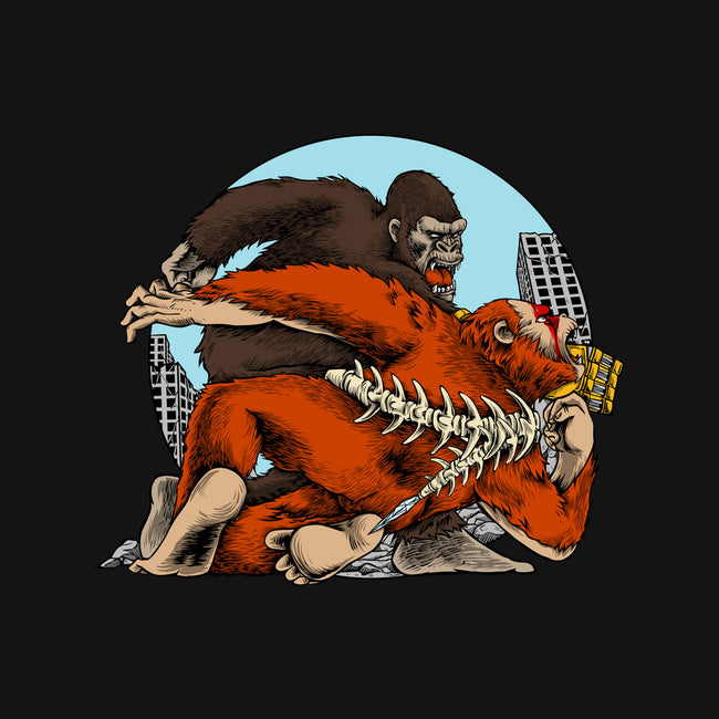 Kong Punch-Baby-Basic-Onesie-joerawks