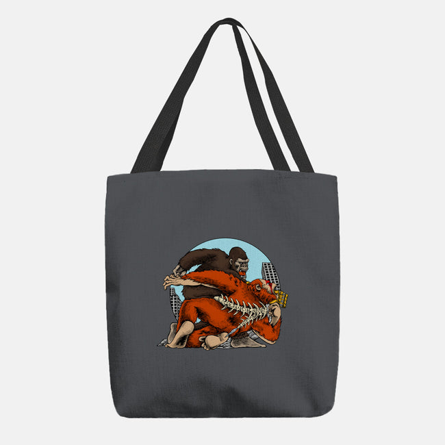 Kong Punch-None-Basic Tote-Bag-joerawks