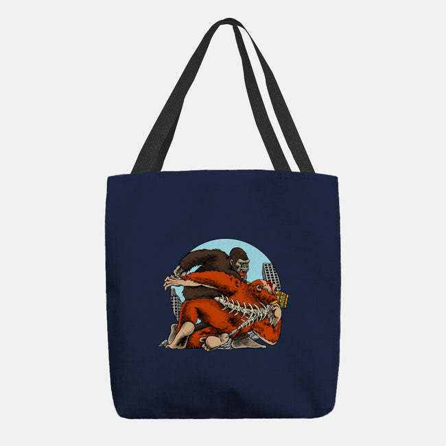 Kong Punch-None-Basic Tote-Bag-joerawks