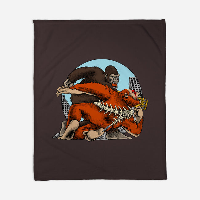 Kong Punch-None-Fleece-Blanket-joerawks