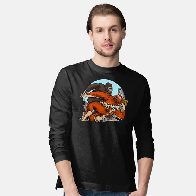 Kong Punch-Mens-Long Sleeved-Tee-joerawks