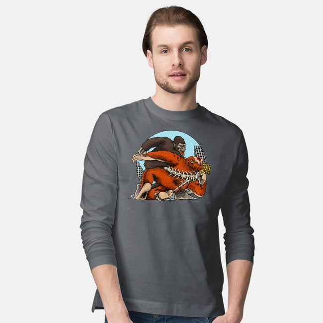 Kong Punch-Mens-Long Sleeved-Tee-joerawks