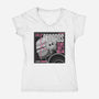 OCP Records-Womens-V-Neck-Tee-BadBox