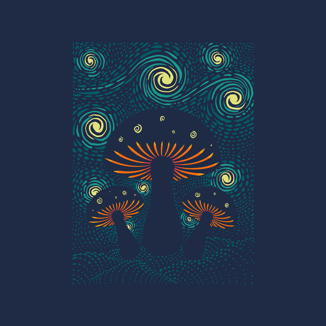 Starry Mushrooms-Mens-Heavyweight-Tee-erion_designs