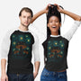 Starry Mushrooms-Unisex-Baseball-Tee-erion_designs