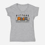 Kittens-Womens-V-Neck-Tee-erion_designs