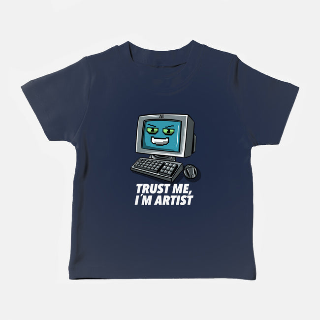 AI Artist-Baby-Basic-Tee-zascanauta