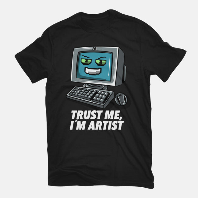 AI Artist-Womens-Basic-Tee-zascanauta