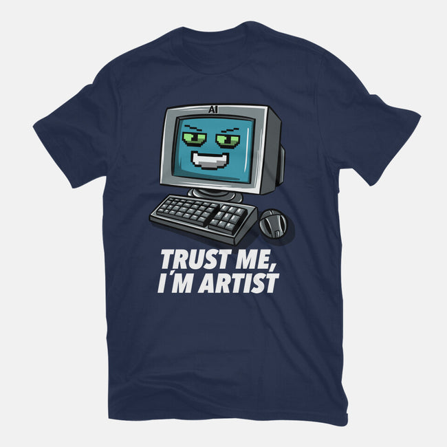 AI Artist-Mens-Basic-Tee-zascanauta