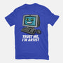 AI Artist-Womens-Fitted-Tee-zascanauta