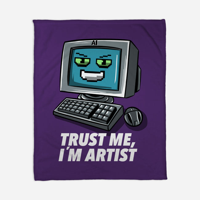 AI Artist-None-Fleece-Blanket-zascanauta