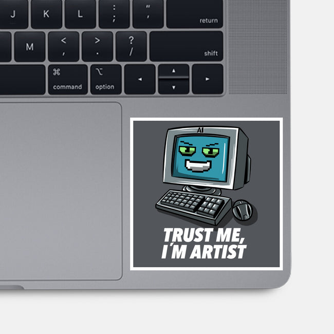 AI Artist-None-Glossy-Sticker-zascanauta