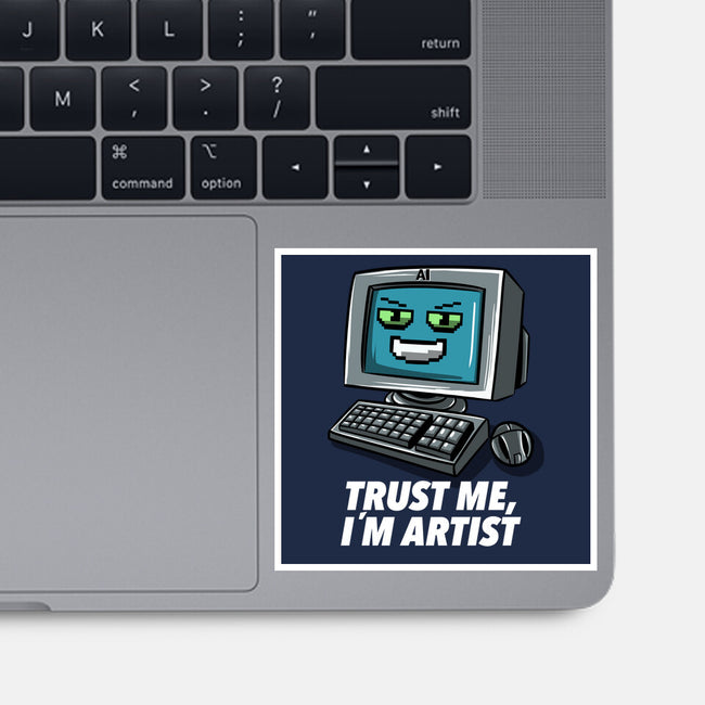 AI Artist-None-Glossy-Sticker-zascanauta