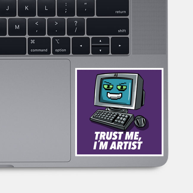 AI Artist-None-Glossy-Sticker-zascanauta