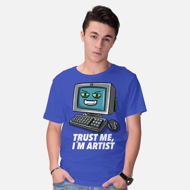 AI Artist-Mens-Basic-Tee-zascanauta