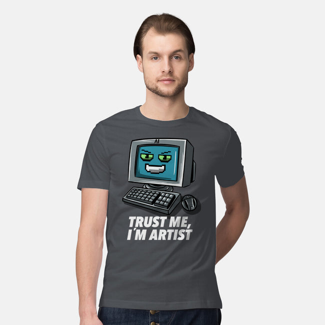 AI Artist-Mens-Premium-Tee-zascanauta