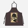 Dune Woodblock-Unisex-Kitchen-Apron-DrMonekers