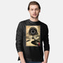 Dune Woodblock-Mens-Long Sleeved-Tee-DrMonekers