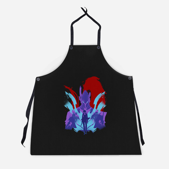 Shadow Arise-Unisex-Kitchen-Apron-RamenBoy