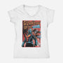 Guardians Of The Sugar-Womens-V-Neck-Tee-Gleydson Barboza