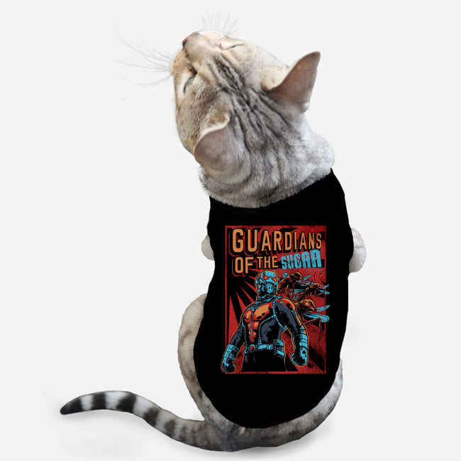 Guardians Of The Sugar-Cat-Basic-Pet Tank-Gleydson Barboza