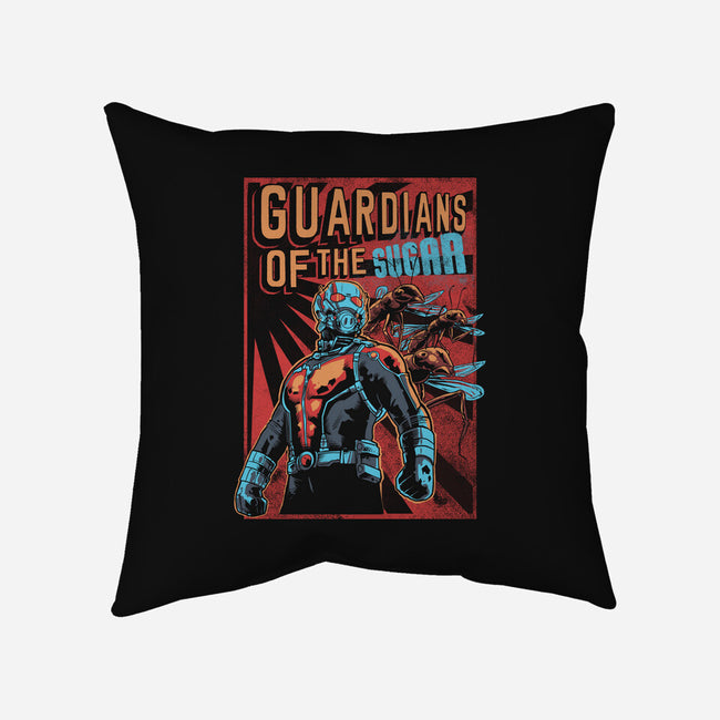 Guardians Of The Sugar-None-Removable Cover-Throw Pillow-Gleydson Barboza