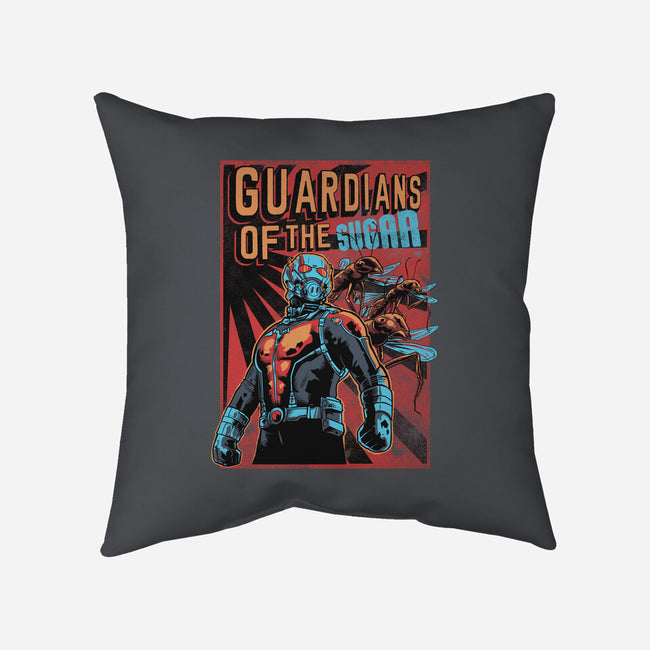 Guardians Of The Sugar-None-Removable Cover-Throw Pillow-Gleydson Barboza