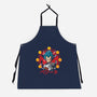 Prince Of Saiyans-Unisex-Kitchen-Apron-turborat14