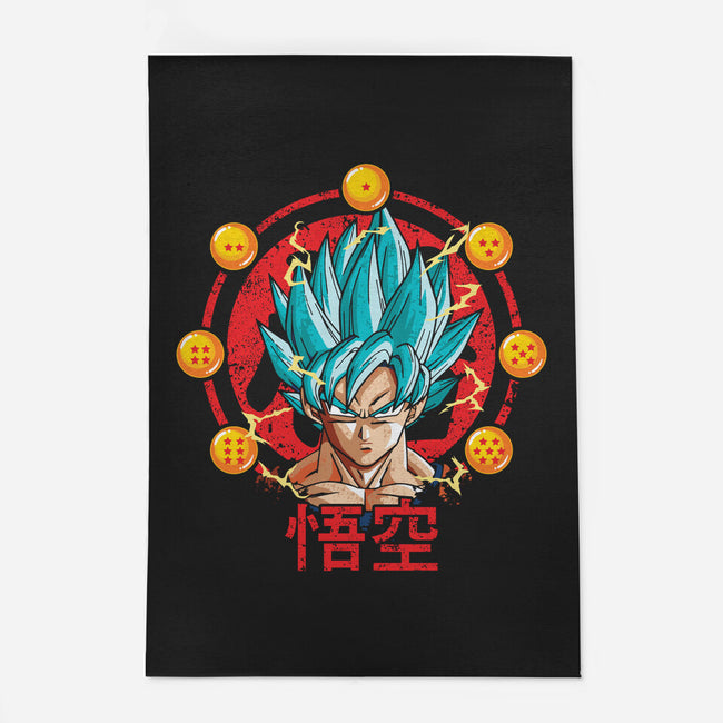 Son Goku-None-Outdoor-Rug-turborat14