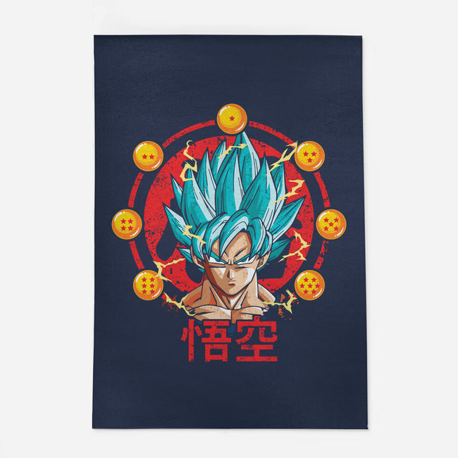 Son Goku-None-Outdoor-Rug-turborat14