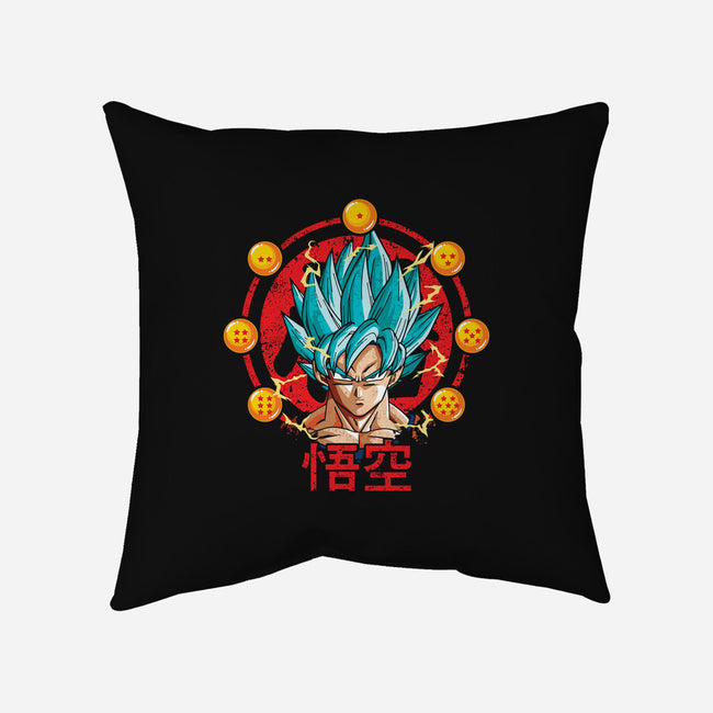 Son Goku-None-Non-Removable Cover w Insert-Throw Pillow-turborat14