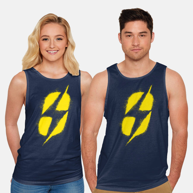 Ground Zero Fallout-Unisex-Basic-Tank-rocketman_art