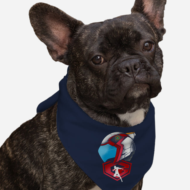 Ken The Eagle-Dog-Bandana-Pet Collar-RamenBoy