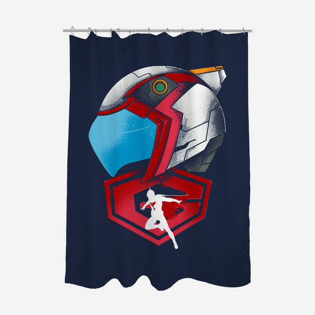 Ken The Eagle-None-Polyester-Shower Curtain-RamenBoy