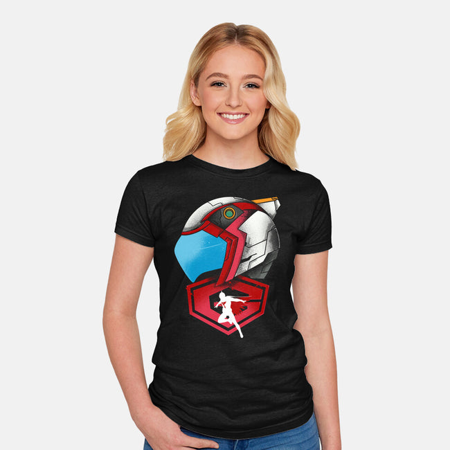 Ken The Eagle-Womens-Fitted-Tee-RamenBoy